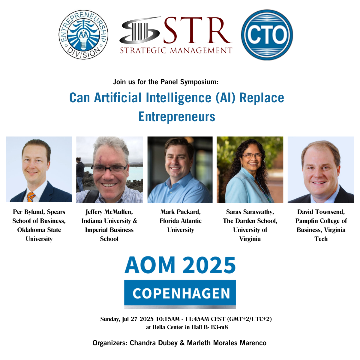 AOM 2025: Can Artificial Intelligence (AI) Replace Entrepreneurs?